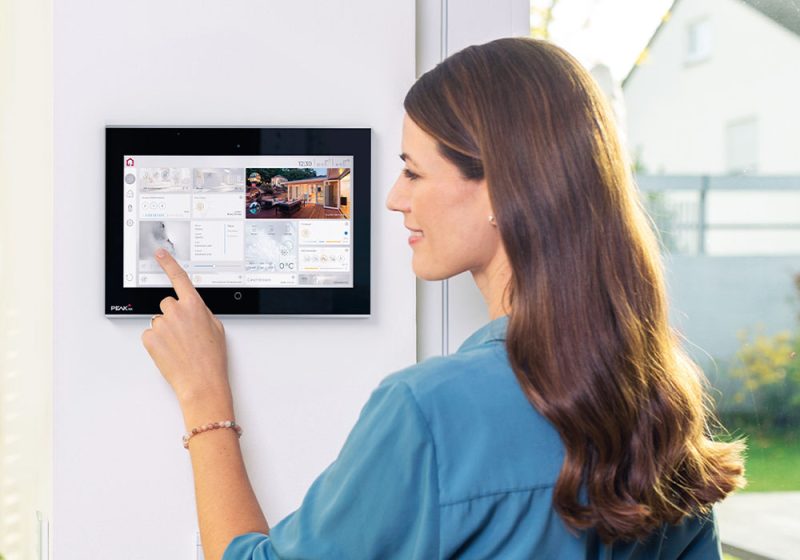 Application of touch sensor